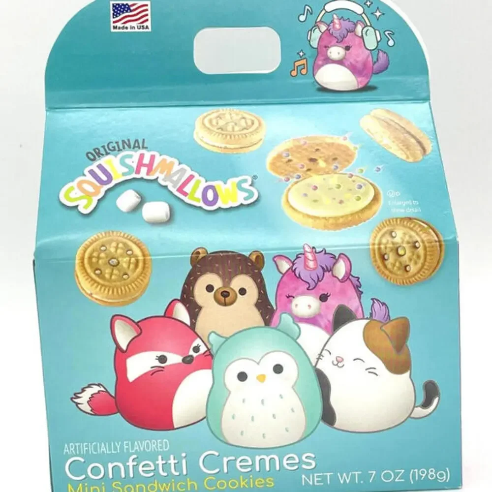 Squishmallow Ultra RARE Collectors Item Confetti‎ Cremes Cookies Unopened 2021